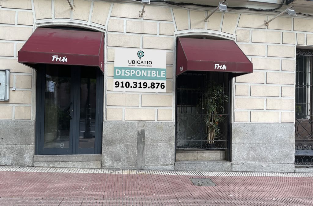 En Alquiler Bar Restaurante de 225 m2 zona Chamberí, Almagro